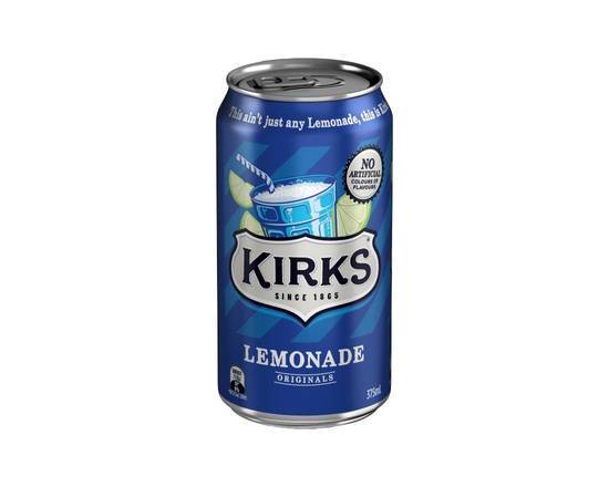Kirks Lemonade Cans 375mL