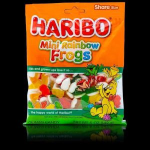 Haribo Mini Rainbow Frogs 142g