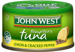 John West Tempters Lemon and Cracked Pepper Tuna 95g