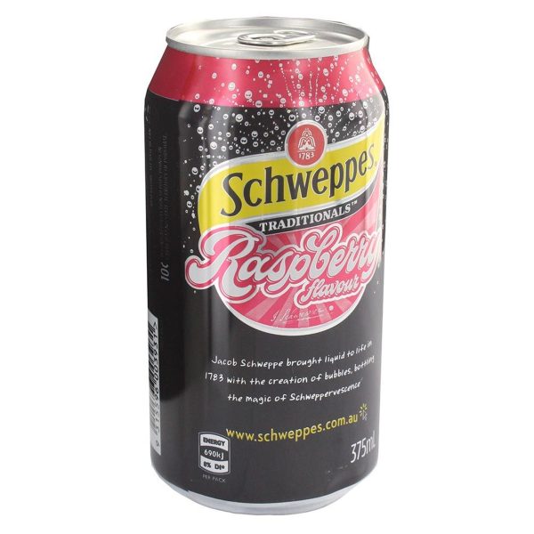 Schweppes Raspberry Can 375 ml