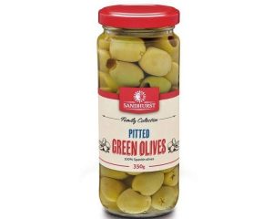 Sunblast Pitted Green Olive 350 G
