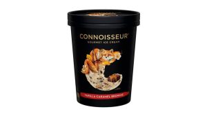 Connoisseur Ice Cream Vanilla Caramel Brownie 1l