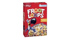 Kellogg's Froot Loops Breakfast Cereal 460g
