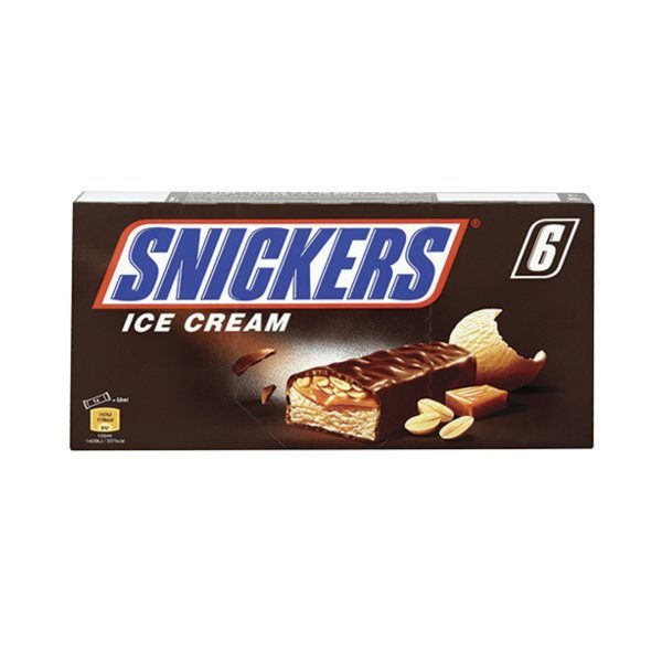 Snickers 6 pack Ice cream