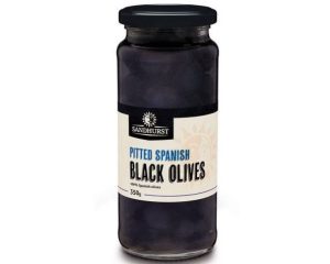 Sunblast Pitted Black Olive 350 G