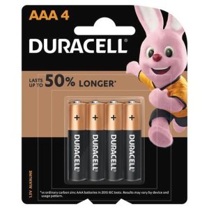 Duracell AAA 4 pack