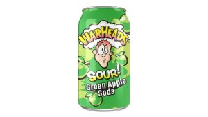 Warheads Sour Green Apple Soda Can 355ml